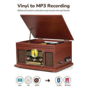 FEKTIK vinyl-to-digital USB recording feature for archiving vinyl