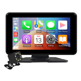 FeirTon front view of 7-inch screen showing interfaces and easy control benefits