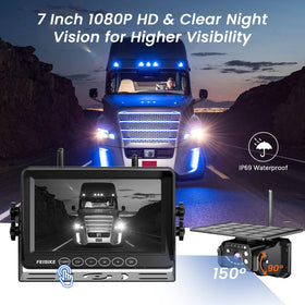FEISIKE IP69 waterproof design withstands rain and dust conditions.