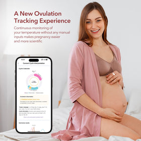 femometer Ring Gen1 app sync dashboard for real time fertility charts
