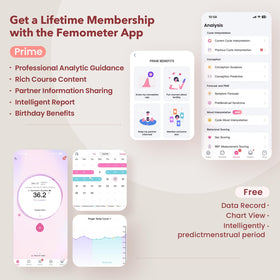femometer Ring Gen1 waterproof design for shower safe wear