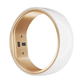 Femometer Smart Ring Gen2 Ceramic worn on wrist for all-day health tracking.