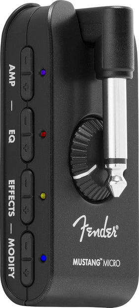 Fender Mustang Micro in compact design for quiet practice sessions