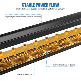 FENJIKRONIX 6ft 14AWG cord offers flexible reach for workshop setups