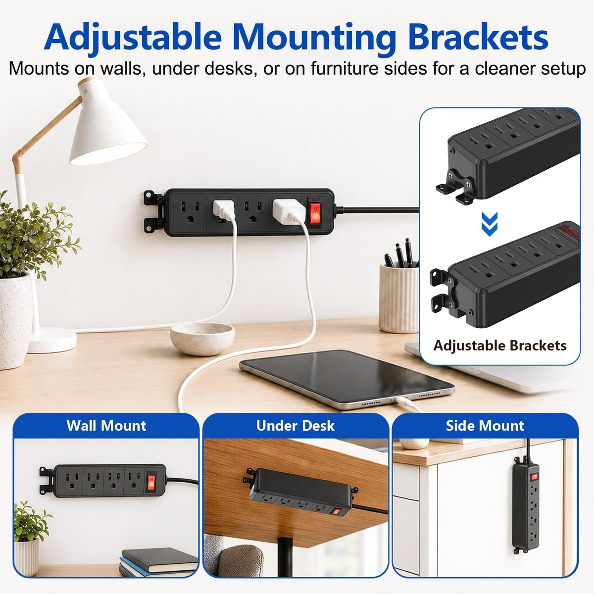 FENJIKRONIX six-foot extension cord offers flexible reach