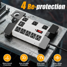 FENJIKRONIX USB ports detail with dual 5V/2.1A charging for phones and small devices