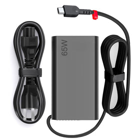 Fepprry Slim 65W USB-C charger front view for portable power on the go.