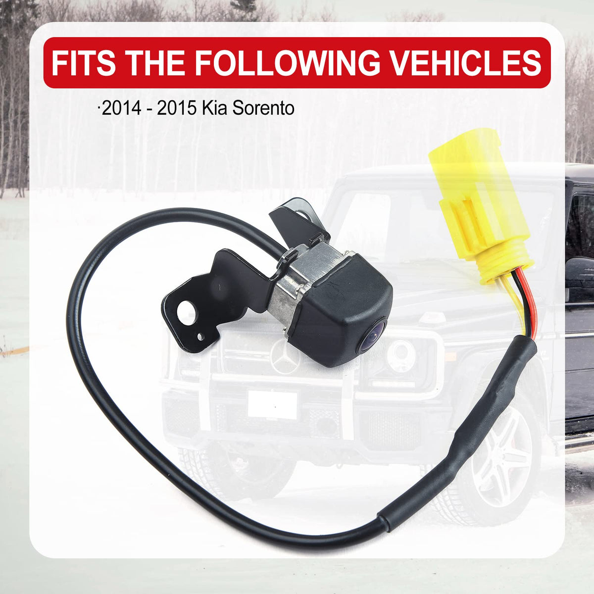 FEXON installed on Kia Sorento trunk lid restoring rear view safety