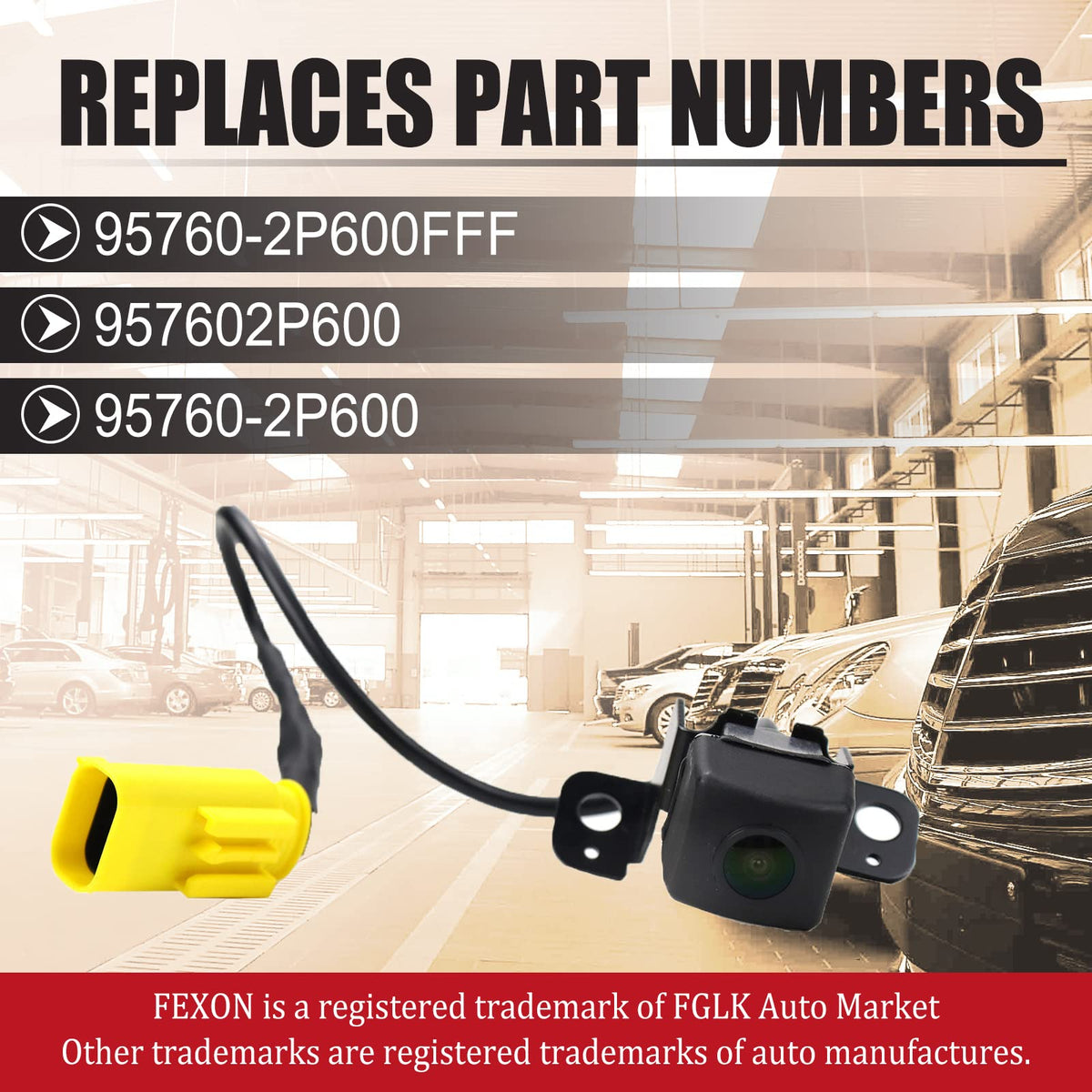 FEXON side mounting bracket detail for secure OEM-style installation