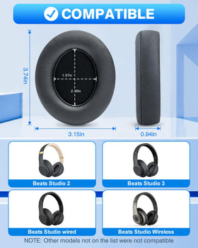 FEYCH Beats Studio ear pads premium material for long-lasting comfort.