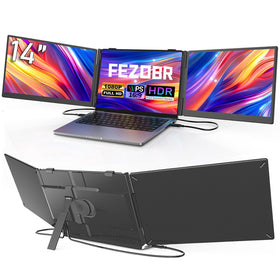 FEZOBR laptop screen extender expands workspace for multitasking.