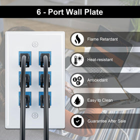 FGB side profile displaying low-profile design that sits flush for tidy appearance