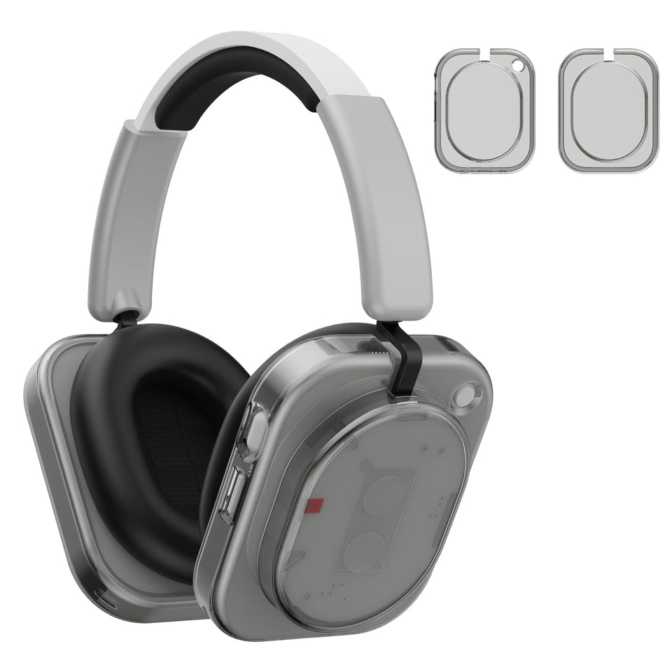FGERWZ clear shell front view showing slim profile and visible protection