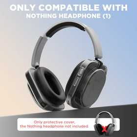 FGERWZ clear cover side profile on Nothing Headphone (1) preserving contours