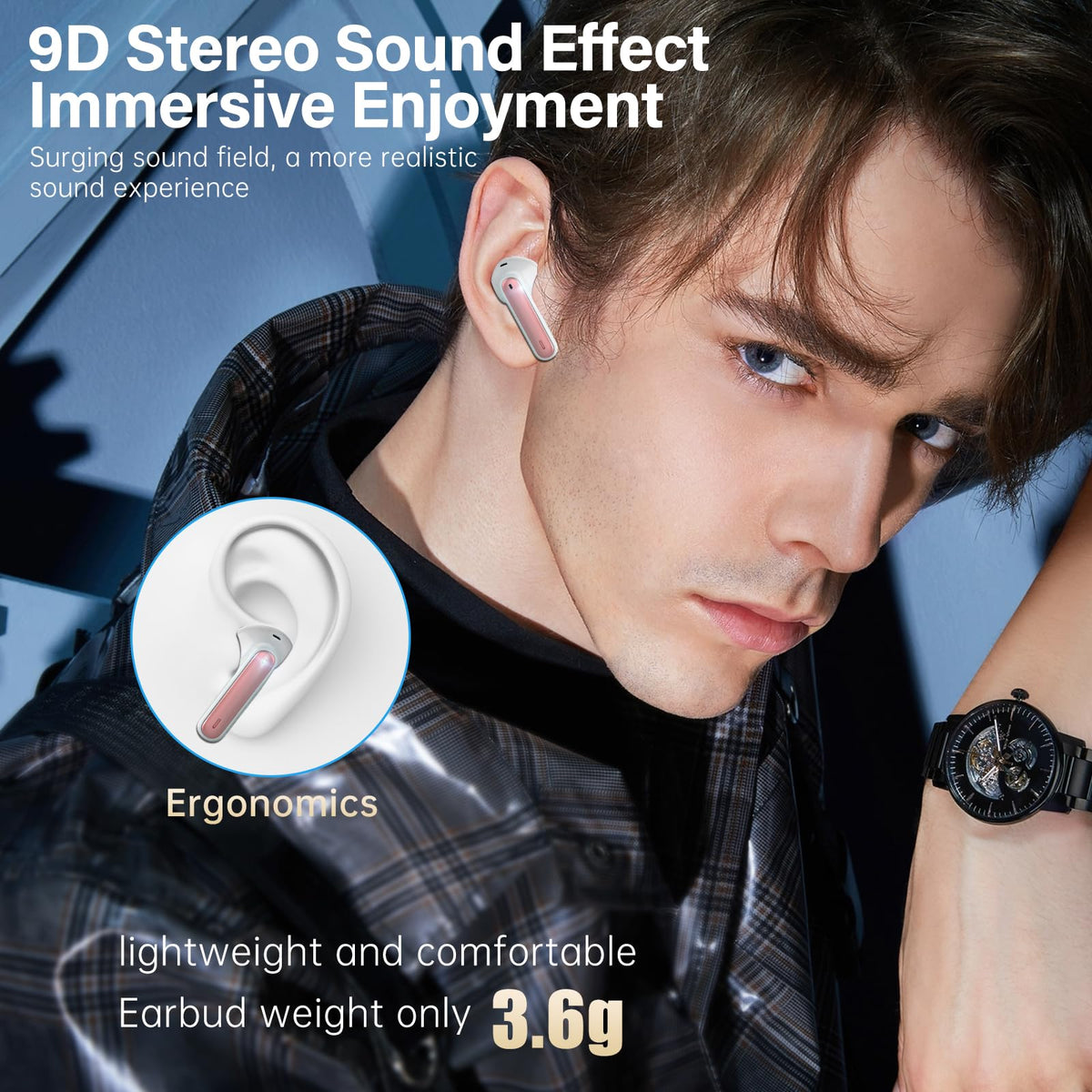 Fhumsh A10 Pro sweatproof earbuds for intense workouts and rain
