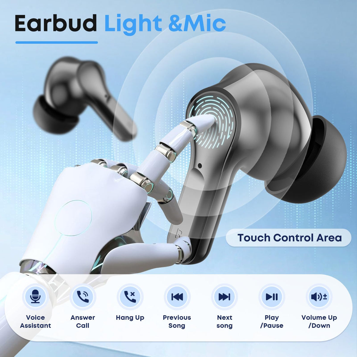 Fhumsh ergonomic design provides all-day comfort during extended wear.