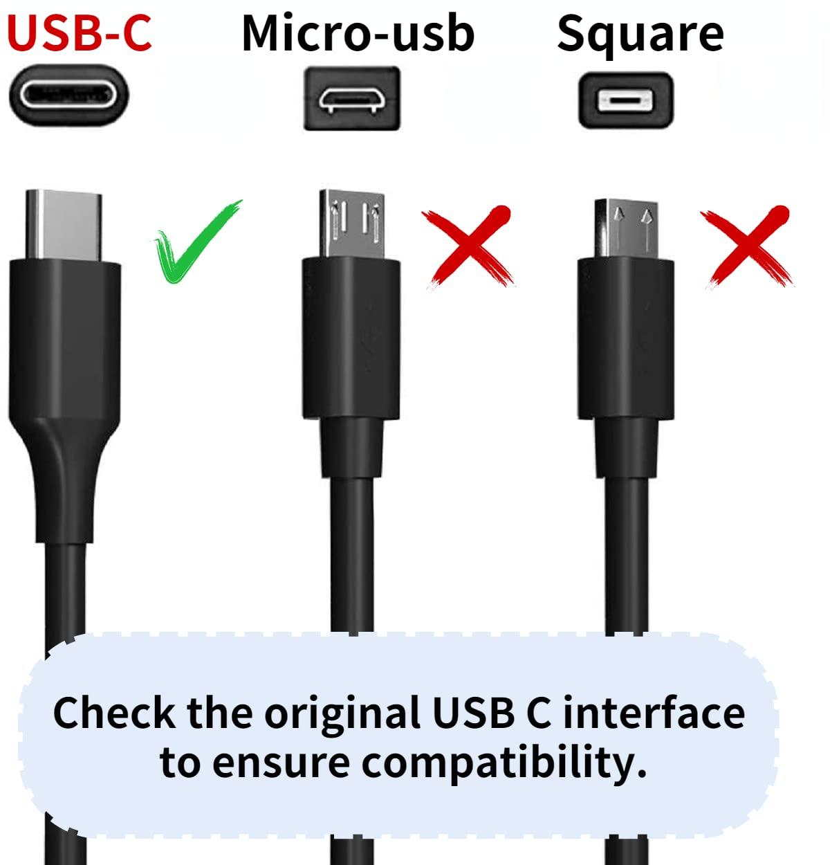 Fiattigear 65W PD charger with USB-C port for laptops and tablets