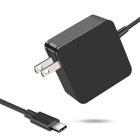 Fiattigear 65W USB-C power adapter front view for fast charging on the go