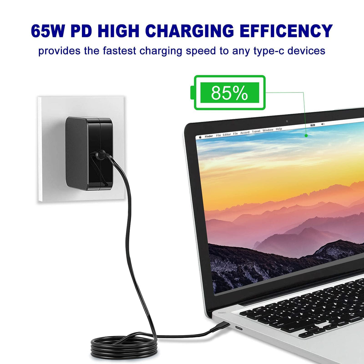 Fiattigear use-case at desk or airport for on-the-go power