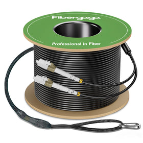 Fibergaga 75m OM3 LC-LC patch cable for outdoor direct burial use