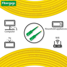 Fibergaga cable texture LSZH jacket 2.0mm for safe indoor routing