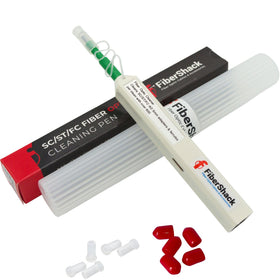 Fibershack 2.5mm cleaner pen front view for on-site use