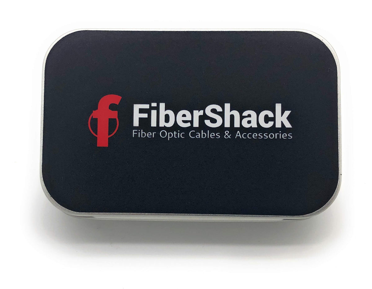 Ready for field FTTH deployments with Fibershack LC coupler kit.
