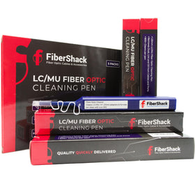 Fibershack press-click cleaner, endface cleaning system for simple use.