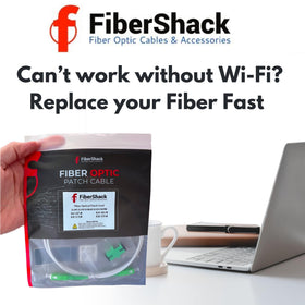 Fibershack 3mm jacket enhances protection against kinks and daily wear.