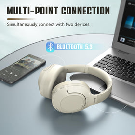 FIFINE X3 on desk in home office showing focus during work with ANC
