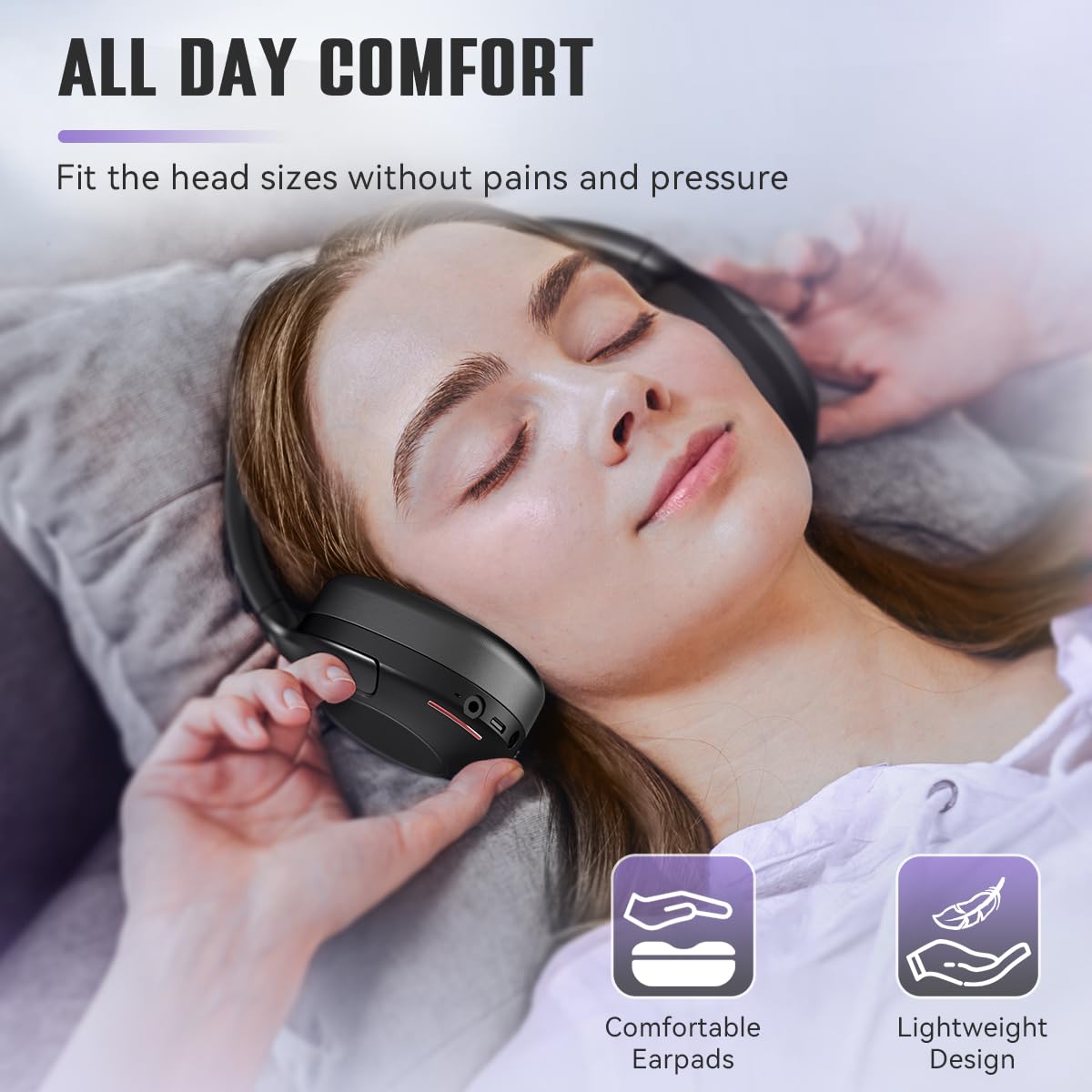 FIFINE X3 worn on commuter showing noise reduction and focused listening
