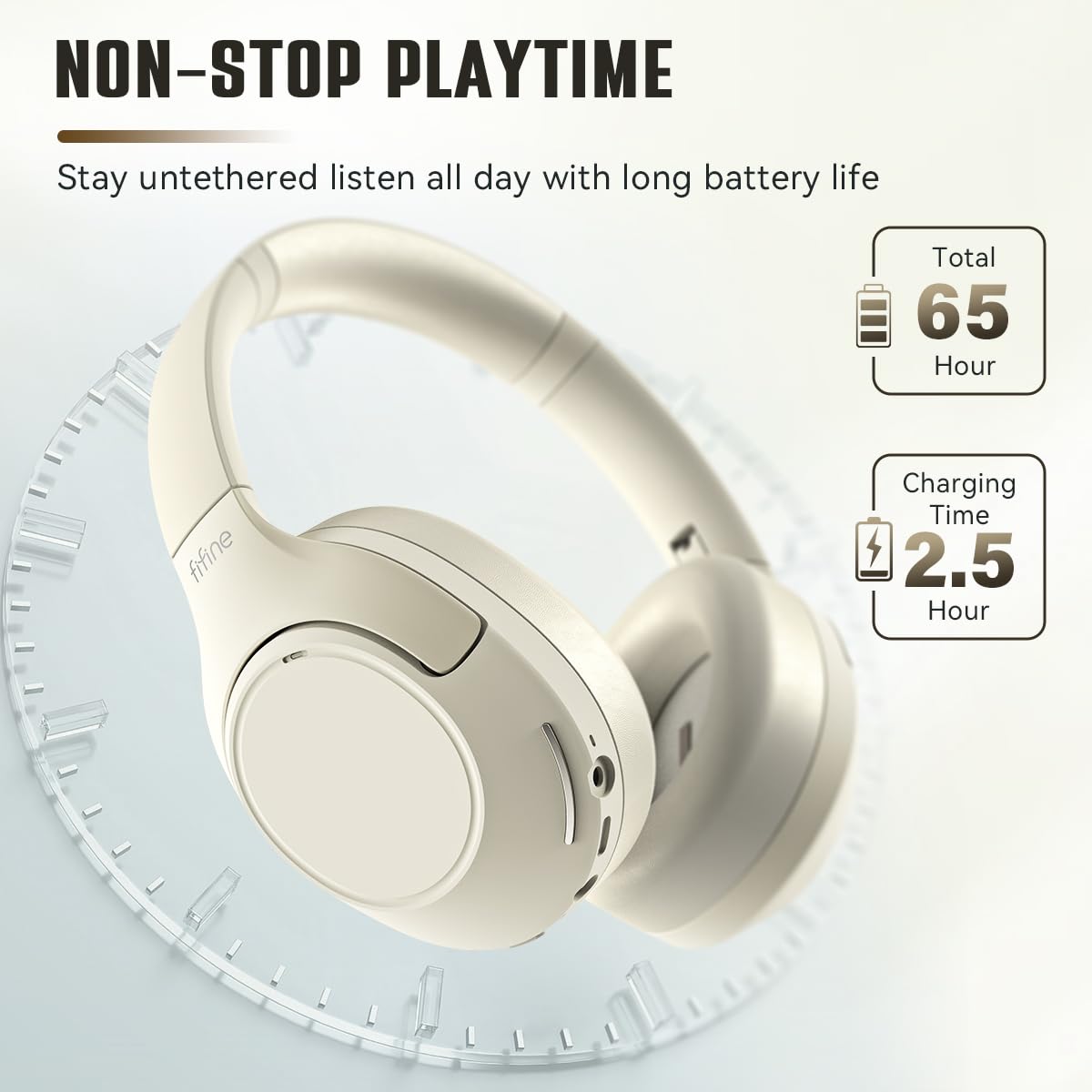 FIFINE X3 side profile folded demonstrating compact storage convenience