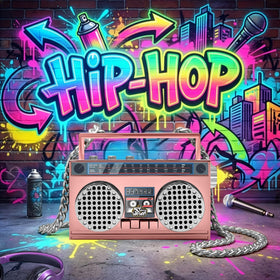 50th Anniversary Hip Hop ideal for outdoor travel and casual listening.