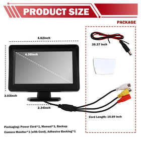Figpade side view with sun visor and input ports highlighting reduced glare and easy connections