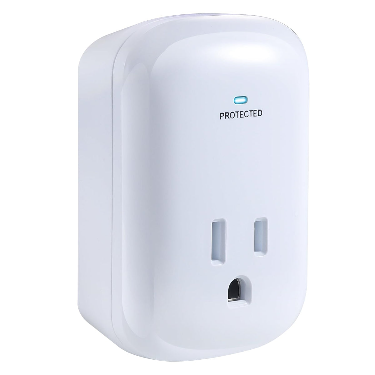 FiiMan front view of single outlet showing compact protection benefit