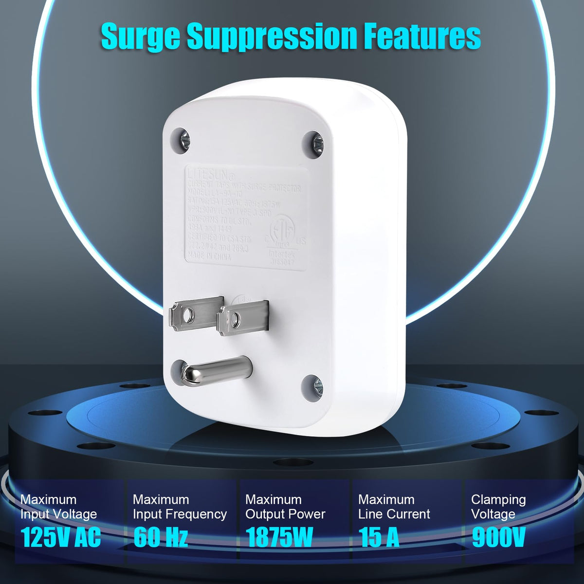 FiiMan close-up LED indicator showing protection status at a glance