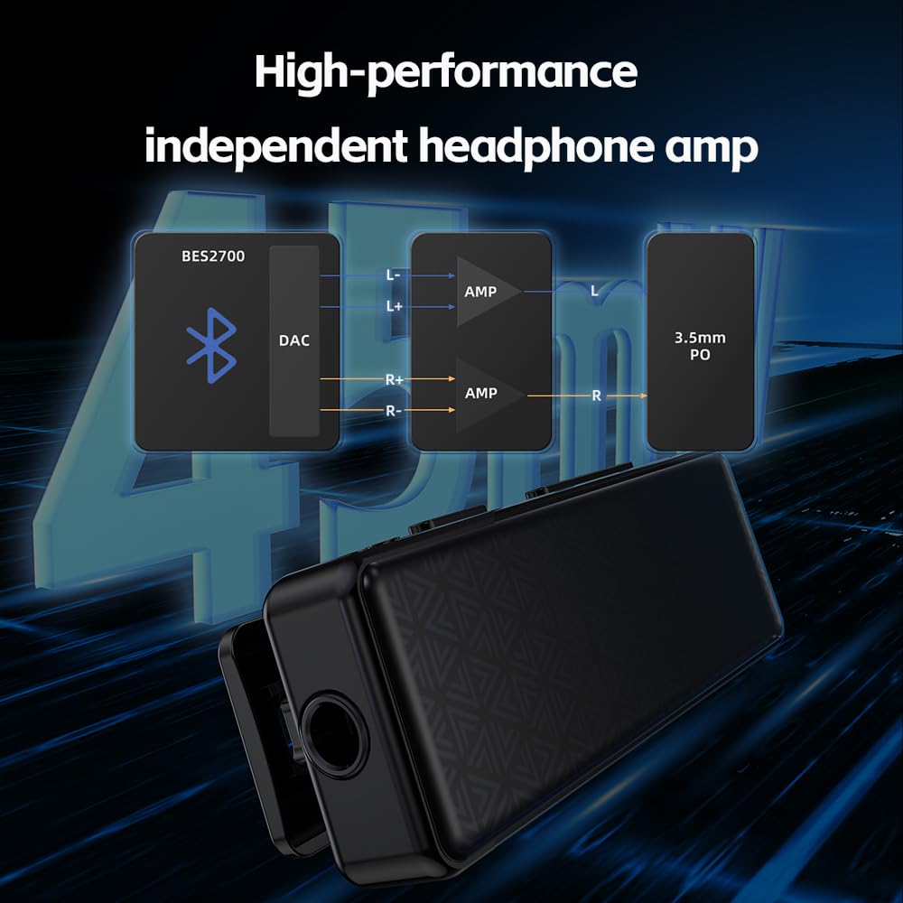 FiiO BTR11 clip-and-lanyard design for portable convenience.