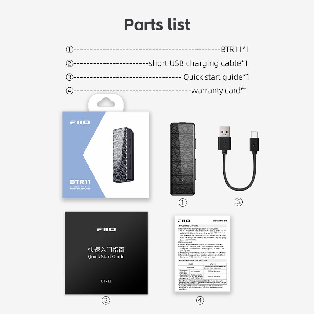 FiiO BTR11 converts wired cans to wireless with ease.