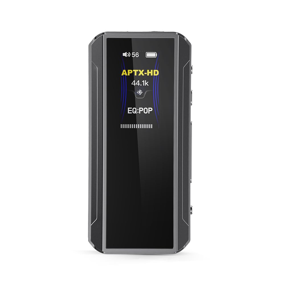 Fiio BTR13 front view shows a compact, portable Hi-Fi design for on-the-go listening