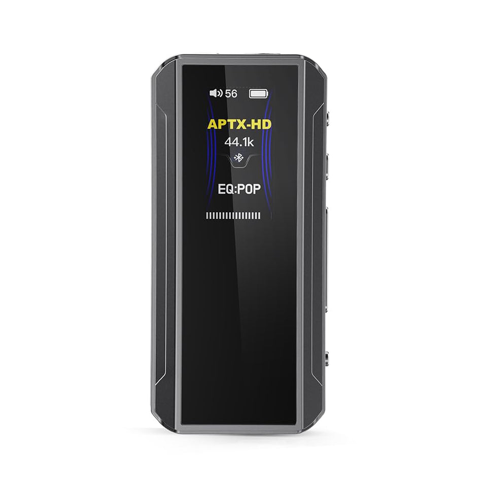 Fiio BTR13 front view shows a compact, portable Hi-Fi design for on-the-go listening