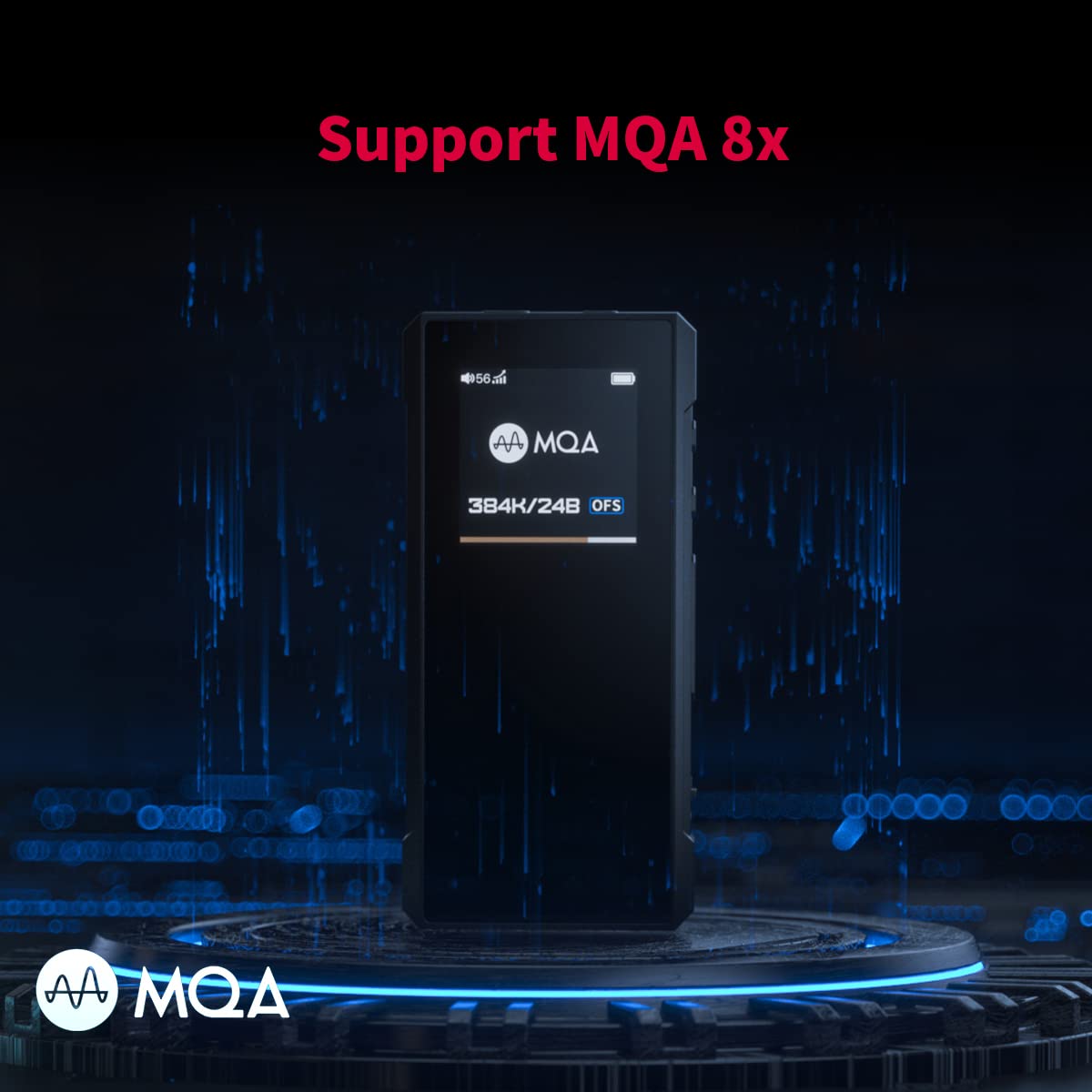 Fiio BTR7 supports MQA and DSD for richly detailed playback