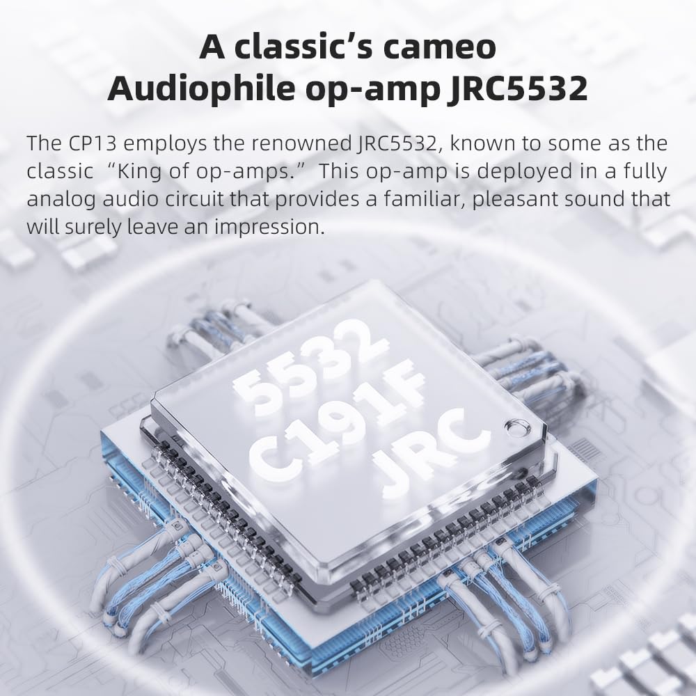 FiiO CP13 1800mAh battery enabling long listening sessions.