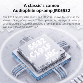 FiiO CP13 1800mAh battery enabling long listening sessions.