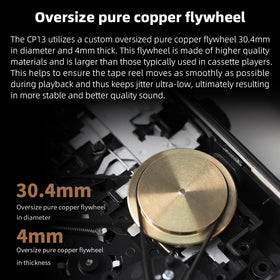 FiiO CP13 aluminium dual-tone casing with zero visible screws.