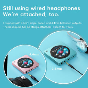 FIIO DISC 4-4mm balanced output supports high-fidelity listening with supported gear.