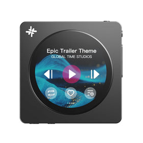 FIIO DISC circular touchscreen enables intuitive control on the go.
