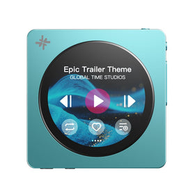 FiiO DISC front view with round touchscreen for quick navigation on the go