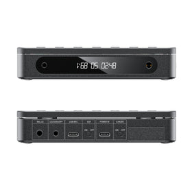 FiiO DM13 compact body on display, ideal for ultralight, on-the-go listening.