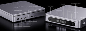 FiiO DM13 digital outputs connect to external DACs and decoders.