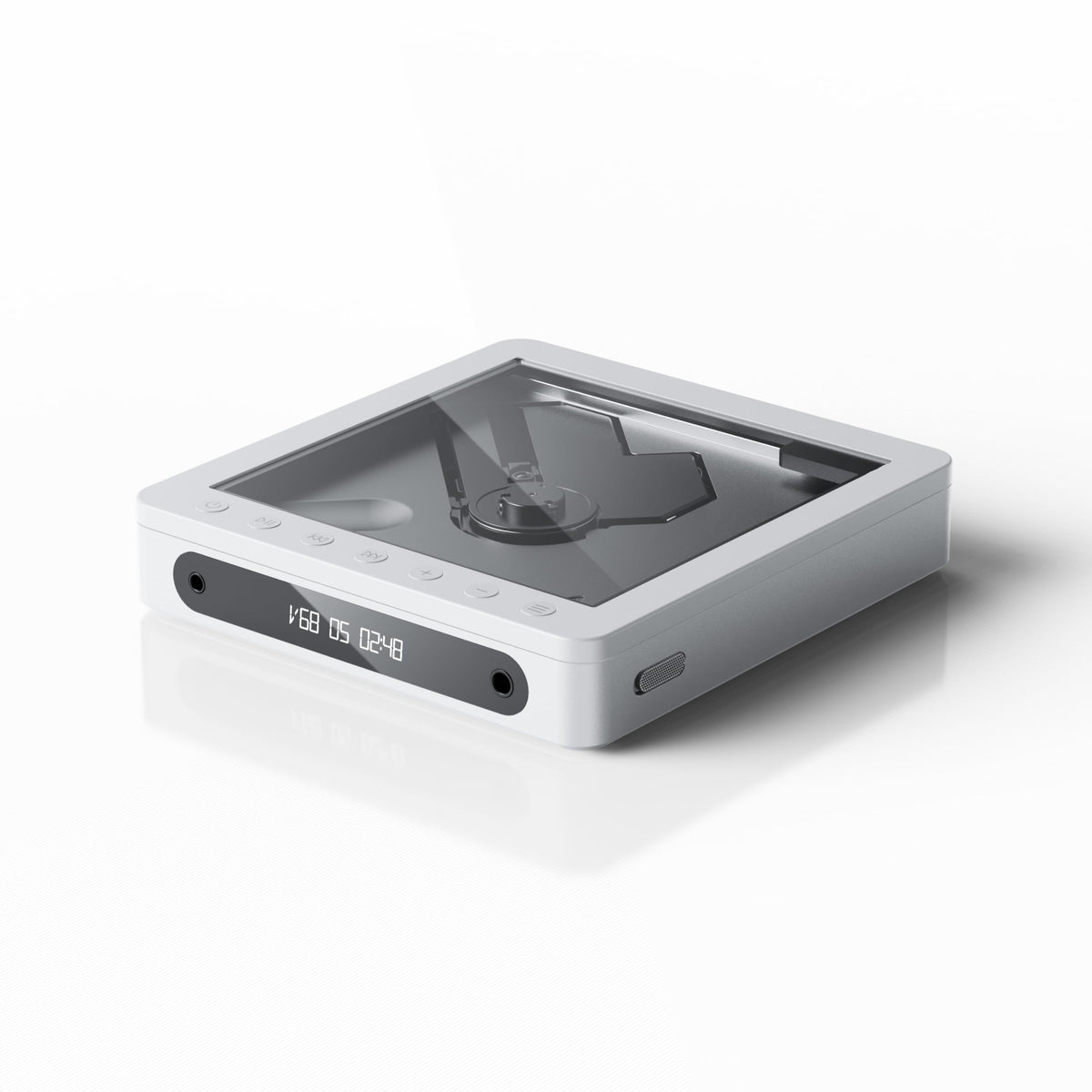 FiiO DM13 front view showing compact portable design for on-the-go listening.